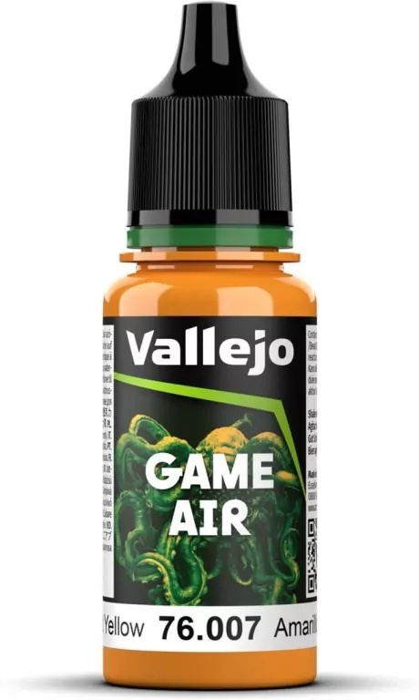 Vallejo: 76.007 - Game Air - Gold Yellow (18 ml) - tantis.pl