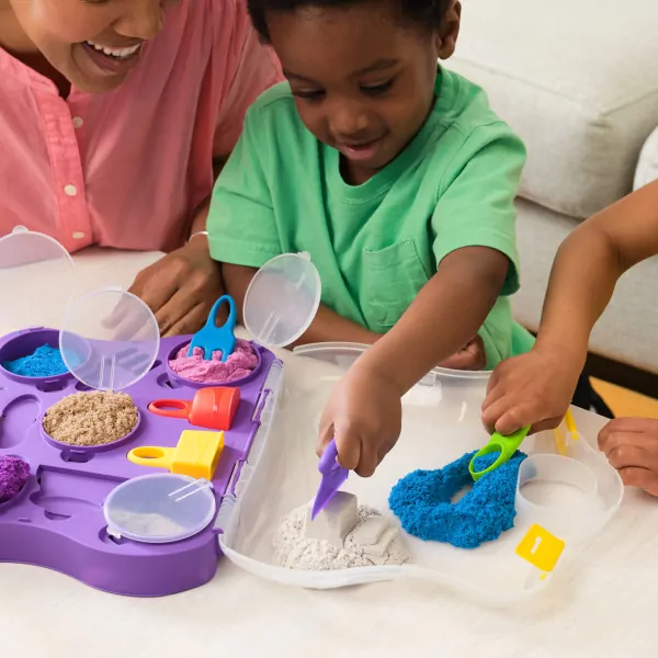 Kinetic Sand - Piasek kinetyczny Zamek - tantis.pl