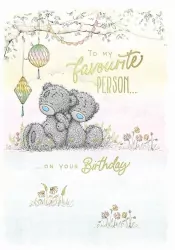 Kartka urodzinowa Favourite person