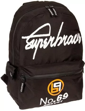 Starpak. Plecak szkolny, black - tantis.pl