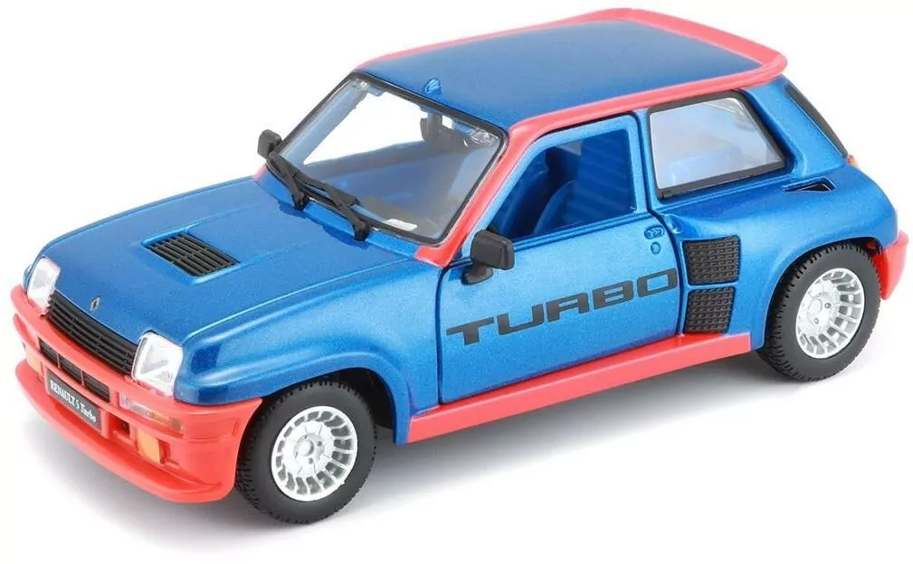 Renault 5 Turbo Blue-Red 1:24 - tantis.pl