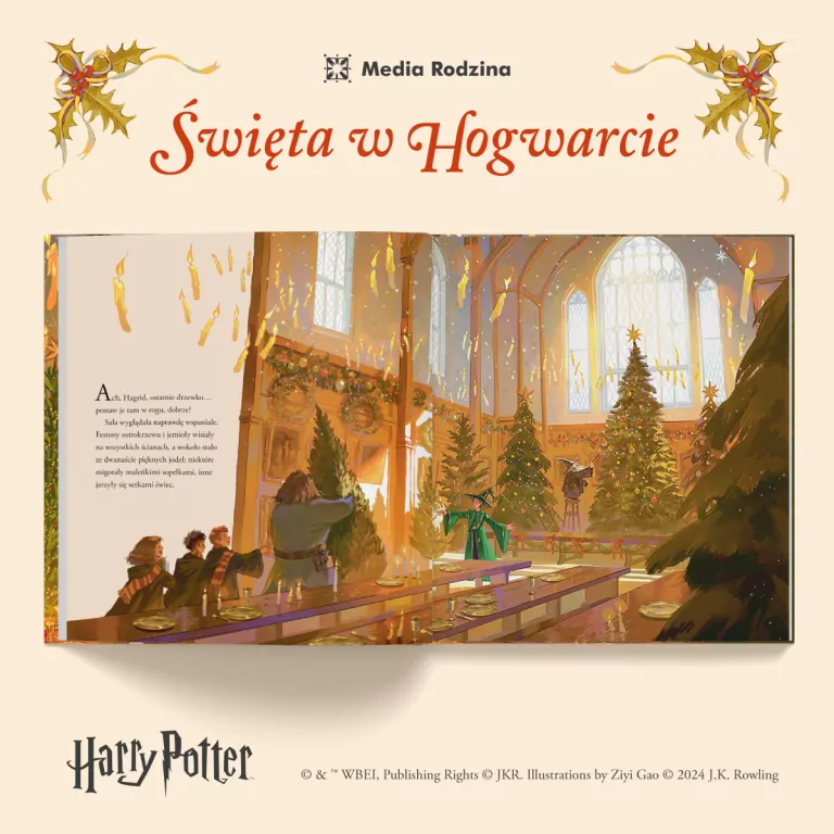 Święta w Hogwarcie. Harry Potter - tantis.pl