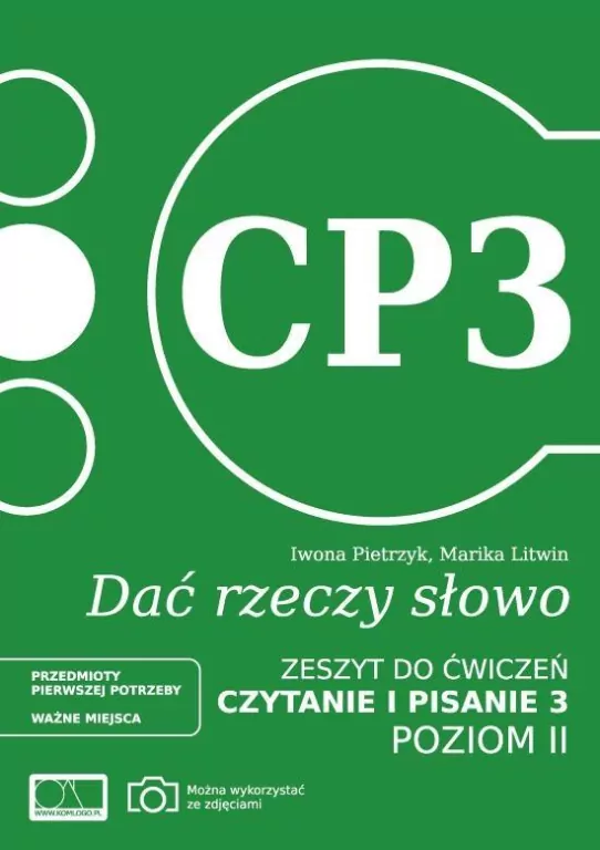 Dać rzeczy słowo. Czytanie i pisanie 3. Poziom 2 - tantis.pl
