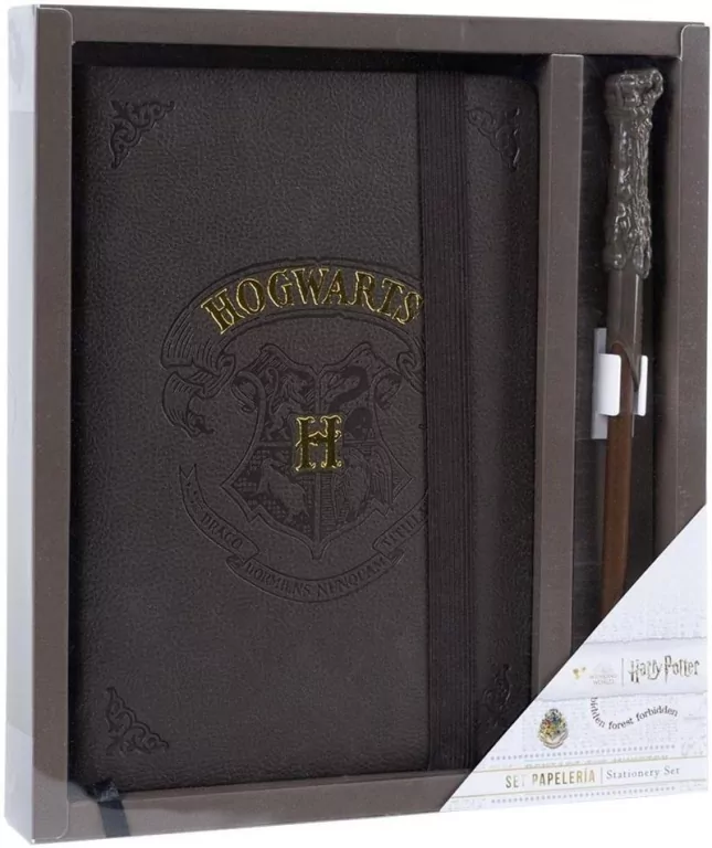 Zestaw prezentowy notatnik i długopis Hogwarts - tantis.pl