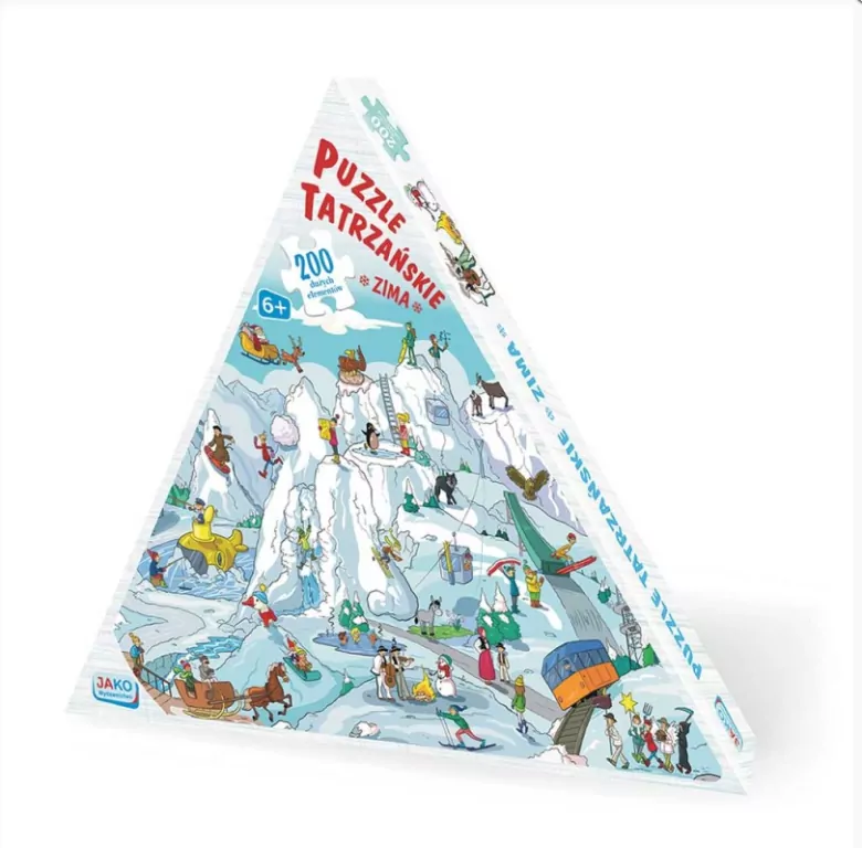 Puzzle 200 Tatrzańskie Zima - tantis.pl