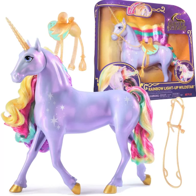 SPIN Unicorn Academy Jednorożec Rainbow - tantis.pl