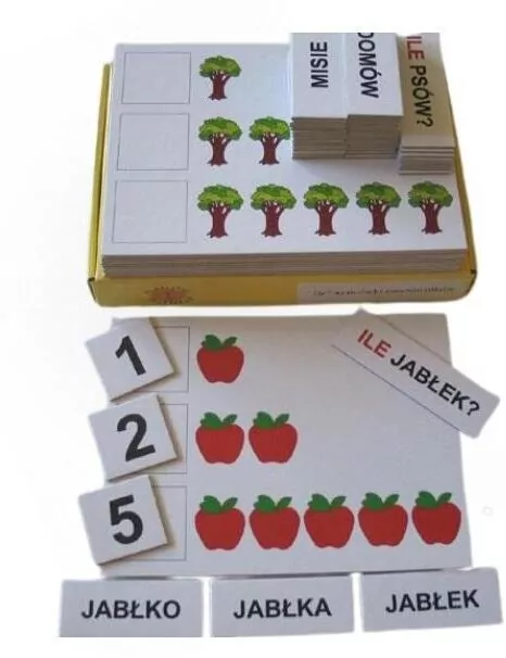 Zestaw dydaktyczny. Ile? - końcówki rzeczowników - tantis.pl