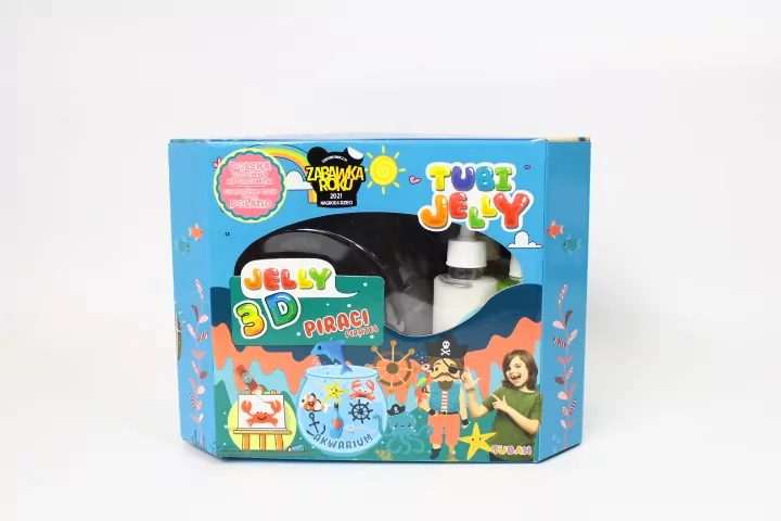 Tubi Jelly. 8 kolorów Akwarium. Piraci - tantis.pl