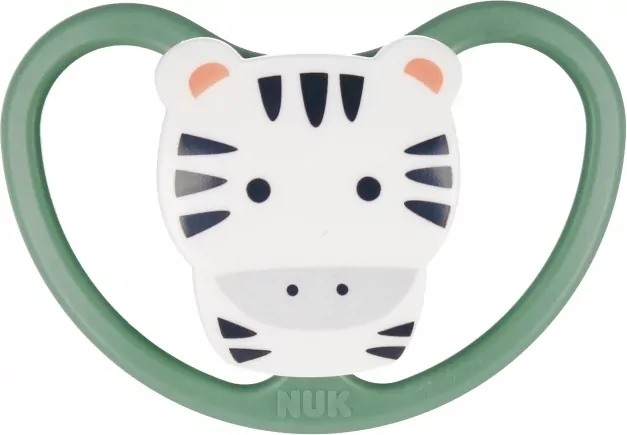 NUK. Space. Smoczki. 6-18 miesięcy. Zebra i słońce - tantis.pl
