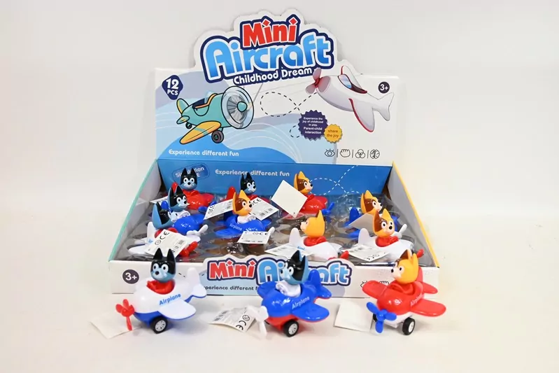 Samolot piesek 10cm 3wz BSAM3422 83422 - tantis.pl