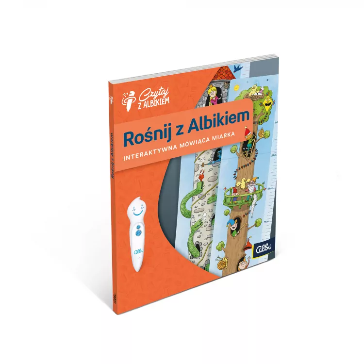 Rośnij z Albikiem. Interaktywna mówiąca miarka. Czytaj z Albikiem - tantis.pl
