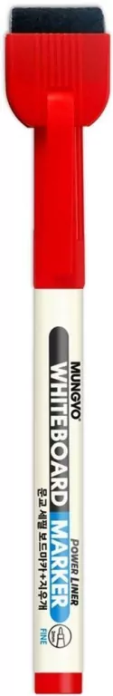 Marker suchościeralny mini z gąbką czerw - tantis.pl