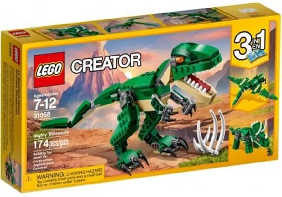 LEGO Creator 3w1. Potężne dinozaury. 31058 - tantis.pl