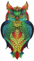 Puzzle drewniane 137 Sowa G3