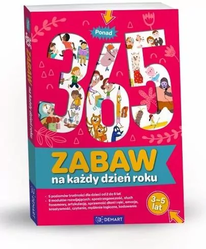 Ponad 365 zabaw na każdy dzień roku. Wiek 3-5 lat - tantis.pl