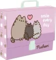 Teczka z rączką A4 XL Pusheen violet - tantis.pl