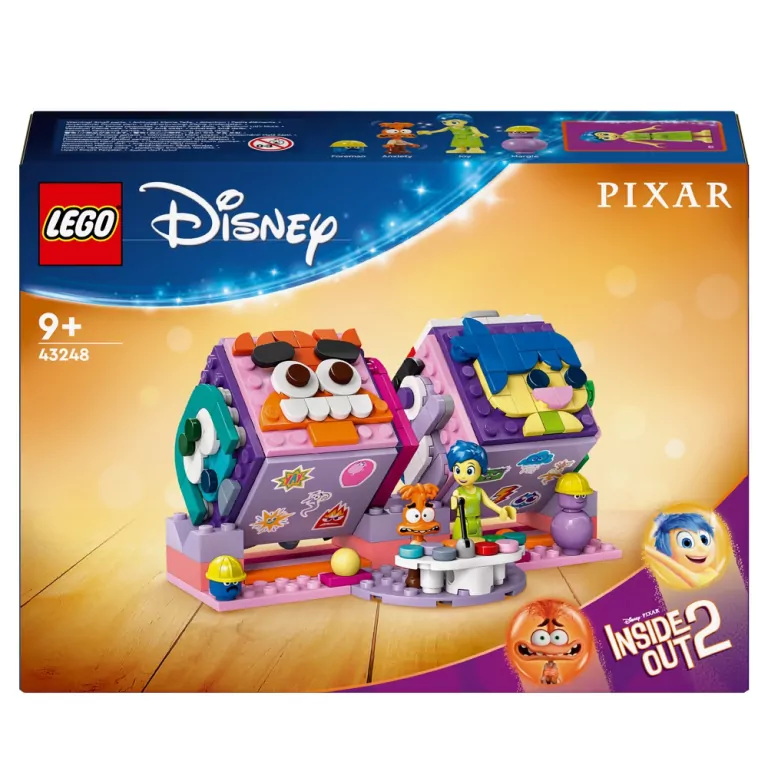 LEGO® Disney. W głowie się nie mieści 2- kostki z emocjami 43248 - tantis.pl