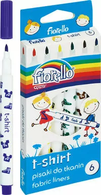 Pisaki do tkanin. 6 kolorów - tantis.pl