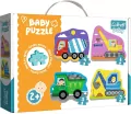 Baby Puzzle. Pojazdy na budowie - tantis.pl