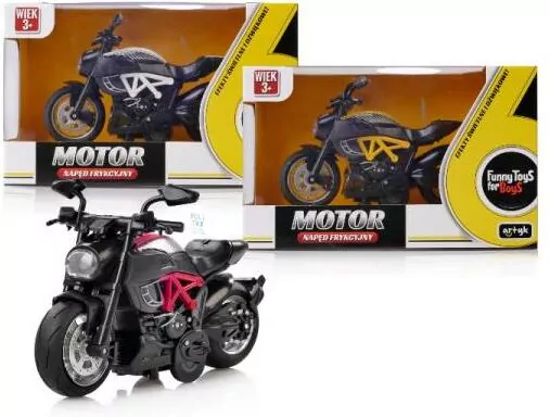 Motor z napędem frykcyjnym mix Toys For Boys - tantis.pl