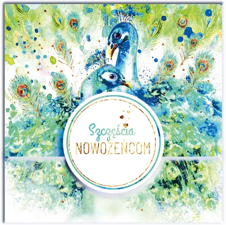 Karnet. Ślub Pawie - tantis.pl