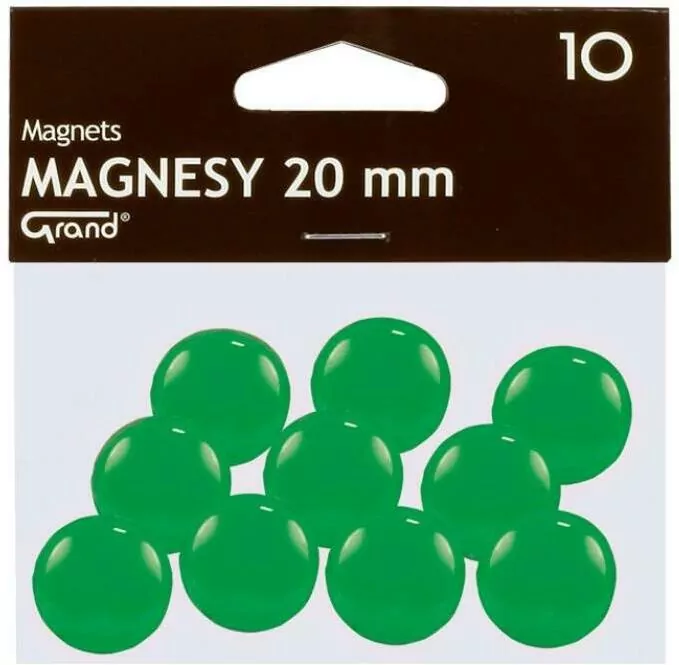 Magnesy 20 mm, 10 sztuk - tantis.pl