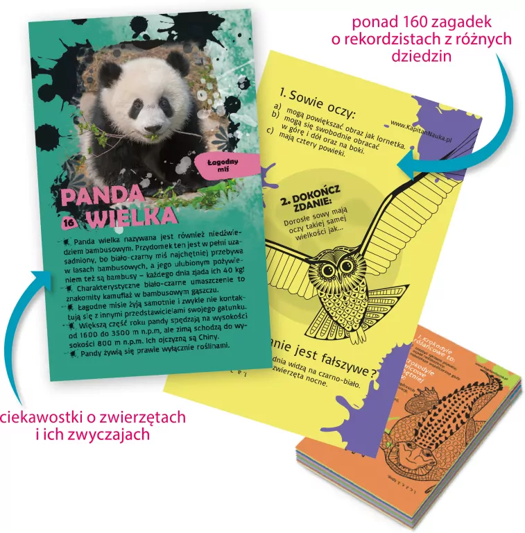 Quiz Zwierzęta. Kapitan Nauka - tantis.pl