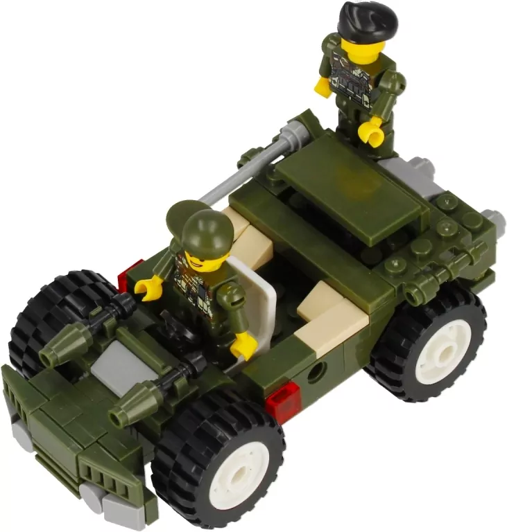 Klocki konstrukcyjne Wojsko ALLEBOX - tantis.pl