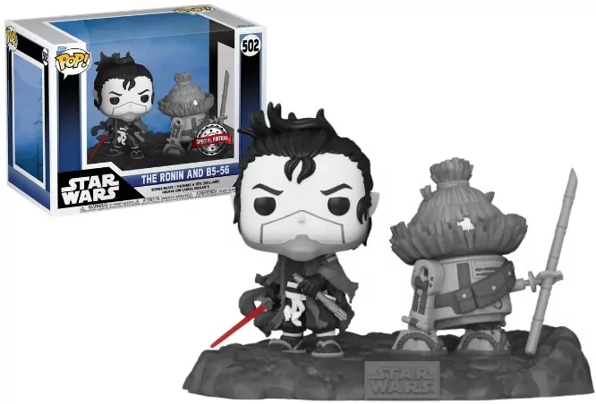 Funko POP Deluxe: Star Wars: Kyoto - The Ronin and B5-56 (Exclusive) - tantis.pl