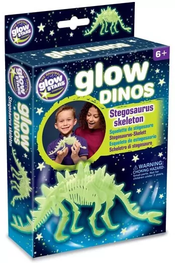 Zestaw konstrukcyjny Brainstorm Świecący Dino - Stegosaurus