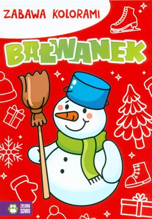 Bałwanek. Zabawa kolorami - tantis.pl