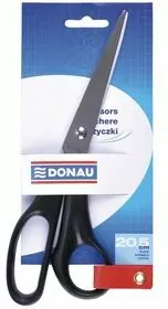 Nożyczki biurowe Donau 20,5 cm czarne - tantis.pl