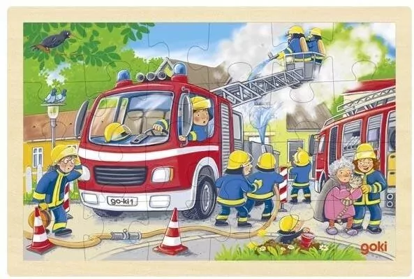 Puzzle Akcja strażacka 24el - tantis.pl