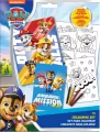 Zestaw do kolorowania z kredkami Paw Patrol PW20004 - tantis.pl