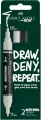 Markery akrylowe Multimark 2kol. FABER CASTELL - tantis.pl