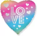 Balon foliowy Love 46x48cm - tantis.pl