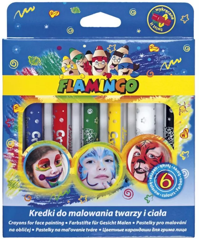 KREDKI DO TWARZY 6KOL FLAM WB - tantis.pl