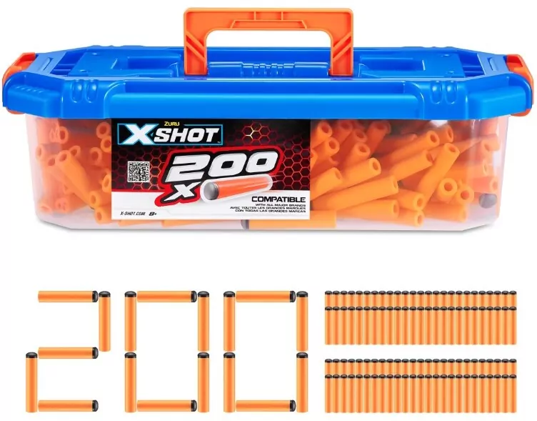 X-SHOT Excel. AmmoBox. Zestaw 200 strzałek - tantis.pl