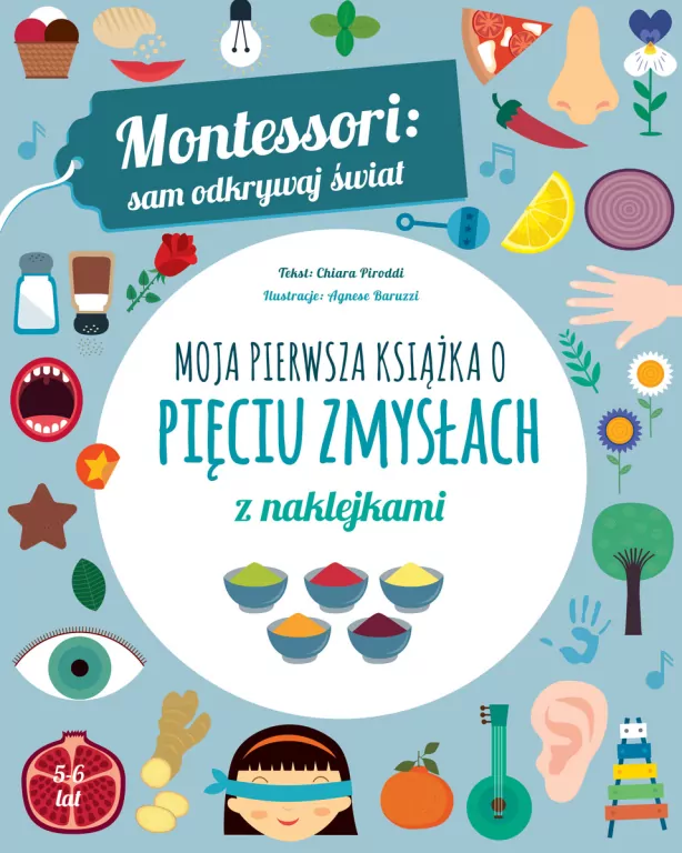 Moja pierwsza książka o pięciu zmysłach - tantis.pl