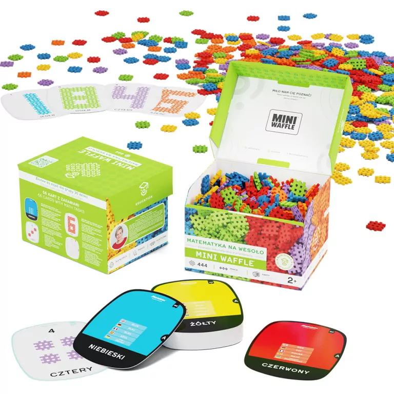 Mini Waffle Edu 444el Matematyka na wesoło - tantis.pl