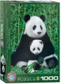 Puzzle 1000 Panda & Baby 6000-0173 - tantis.pl