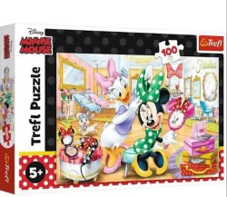 Puzzle 100. Minnie w salonie kosmetycznym