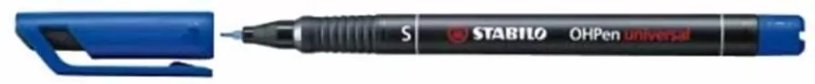 Stabilo. Foliopis Ohp, niebieski 0.4 - tantis.pl