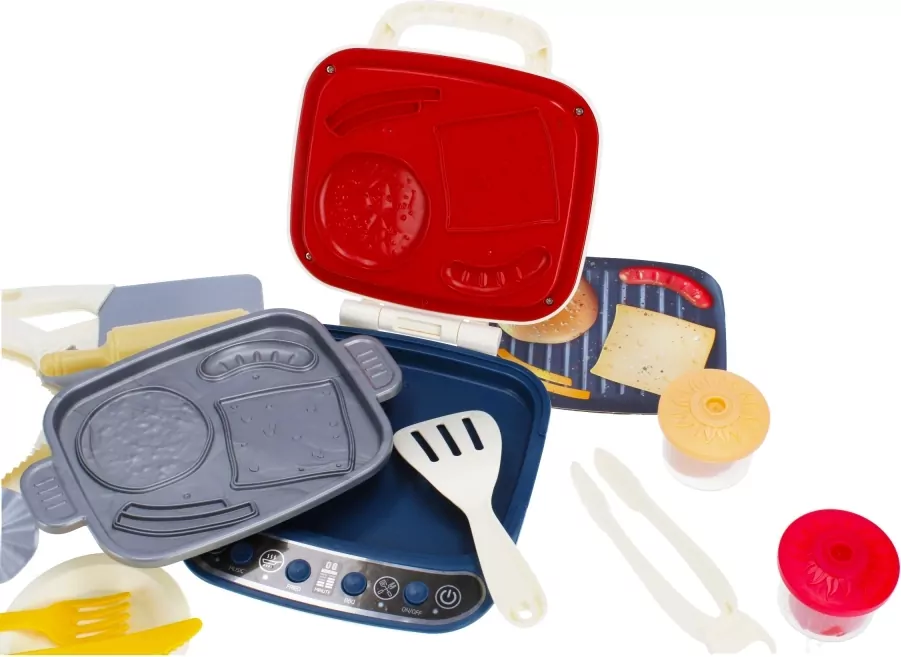 Masa plastyczna grill baterie oświetlenie + akcesoria 481570 MC - tantis.pl