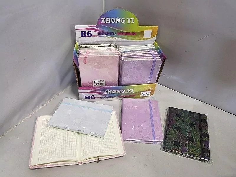 Notes B6 z gumką MIX - tantis.pl