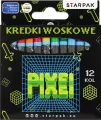 KREDKI WOSK 12KOL PIXEL GAME STK PUD 12/144 - tantis.pl