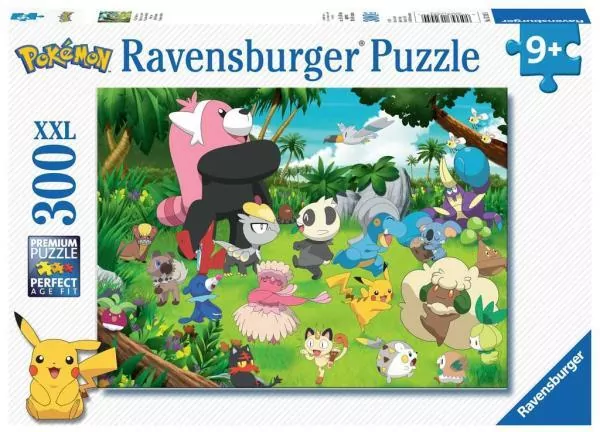 Ravensburger. Puzzle XXL, 300 Pokemon - tantis.pl