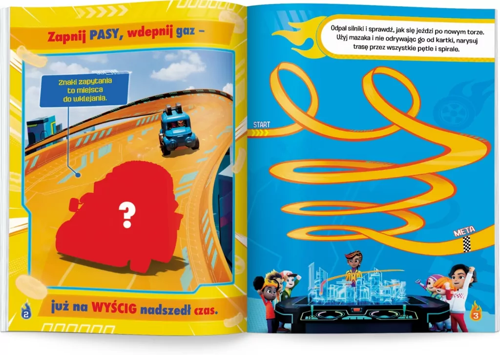 Hot Wheels. Baw się i naklejaj - tantis.pl