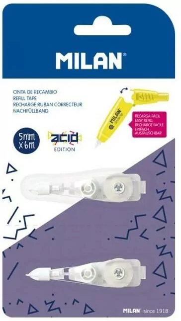 Wkłady zapasowe do korektora Acid MILAN - tantis.pl