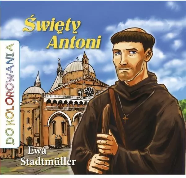 Święty Antoni. Do kolorowania - tantis.pl